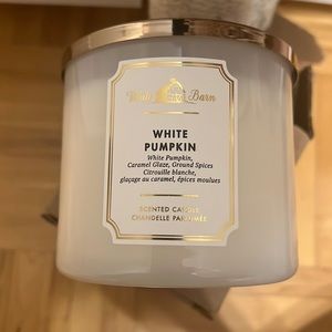 Bath & Body Works Candle White Pumpkin